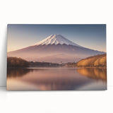 Stretched canvas wall art depicting a vibrant volcano landscape design, showcasing rich colors and dramatic textures, ideal for adding a bold focal point to any room.