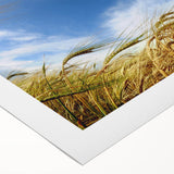 Rolled canvas wall art showcasing a vibrant landscape with windmills set against a colorful sky, ideal for home decor. Perfect for art enthusiasts and collectors.