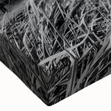 Close-up of a stretched canvas featuring a serene landscape design with windmills and vibrant skies, ideal for home decor and wall art collection. The artwork showcases intricate details and soft colors that evoke tranquility and charm, perfect for enhancing any room.