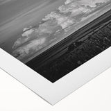 Rolled canvas artwork showcasing a serene landscape with windmills, featuring vibrant colors and intricate details, perfect for home decor.