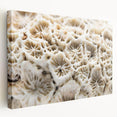 Stretched canvas wall art showcasing vibrant marine life and colorful coral designs, perfect for ocean-themed decor, enhancing any living space or office.