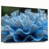 Vibrant acrylic wall art featuring a marine life coral design, showcasing intricate details and vivid colors, framed elegantly for home decor enhancement.
