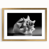 Framed wall art showcasing a vibrant marine life coral design, featuring a gold mat and elegant frame, perfect for enhancing coastal-themed interiors.