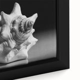 Close-up of framed canvas wall art showcasing vibrant marine life and coral reef design, featuring intricate details and vivid colors, perfect for ocean-themed decor.