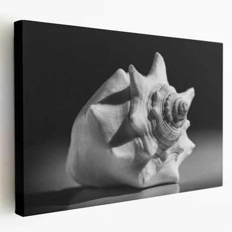 Stretched canvas wall art showcasing a vibrant marine life and coral design, featuring rich colors and intricate details, ideal for ocean-themed decor.