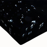 Close-up of a vibrant marine life design featuring a dolphin on stretched canvas wall art, showcasing intricate details and bright colors, perfect for ocean-themed decor.