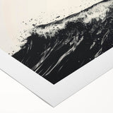 Vibrant rolled canvas wall art featuring a playful dolphin design, ideal for marine life enthusiasts; elegantly packaged in a protective cardboard tube for easy display.