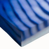 Close-up of a vibrant marine life canvas wall art collection featuring colorful eels in an underwater scene, ideal for ocean-themed home decor.