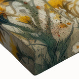 Close-up of a vibrant marine life fish design on stretched canvas, showcasing intricate details and vivid colors, perfect for ocean-themed decor.