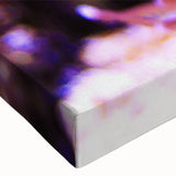 Close-up of a vibrant marine life fish design on stretched canvas wall art, showcasing intricate colors and details perfect for ocean-themed decor. Ideal for enhancing living spaces with a touch of aquatic beauty.