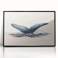 Framed wall art featuring a striking orca design set against a black background, showcasing vibrant colors and intricate details. Perfect for marine life enthusiasts.