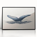 Framed wall art featuring a striking orca design set against a black background, showcasing vibrant colors and intricate details. Perfect for marine life enthusiasts.