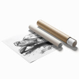 Colorful marine life wall art featuring a vibrant turtle design, showcasing intricate details and textures, ideal for ocean-themed decor. Rolled print for easy framing.