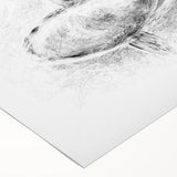 Whale design wall art on rolled canvas showcasing vibrant marine life colors, ideal for ocean-themed decor. Perfect for adding a touch of nature to any space.