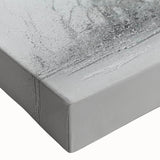 Close-up of a vibrant canvas wall art featuring a detailed marine life whale design, showcasing shades of blue and grey, ideal for ocean-themed decor. Perfect for adding a touch of nature to any room, this artwork captures the beauty of marine wildlife.