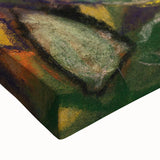 Black and white landscape painting on large canvas, featuring a minimalist design, suitable for bedroom wall decor.