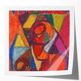 Extra large floral art print on glossy photo paper, featuring muted earth tones, ideal for dining room wall decor.