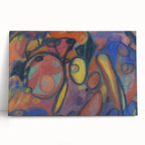 Large black and white abstract canvas art featuring geometric shapes, ideal for kitchen wall art or bedroom ambiance.