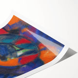 Extra large wall art featuring line art flowers in monochrome, rolled print format, suitable for large living room spaces.