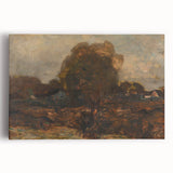 Large black and white abstract print on canvas, featuring dynamic geometric shapes, suitable for kitchen wall art.