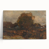 Large black and white abstract design on stretched canvas, ideal for kitchen wall art or bedroom ambiance.