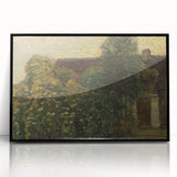 Large abstract wall art in black and white mid-century modernist style, framed in acrylic, ideal for modern art wall decor.