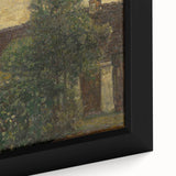 Extra large framed canvas featuring textured, colorful abstract design on a black background, ideal for living room decor.