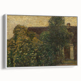 Vintage poster art featuring a colorful abstract design on a large framed canvas, suitable for living room decor.