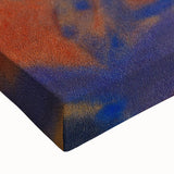 Large art of a black and white landscape painting on stretched canvas, ideal for bedroom wall decor.