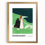 Extra large abstract art print featuring textured strokes in muted tones on a framed canvas, ideal for living room decor.