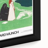 Extra large black wall art featuring a textured, colorful abstract design on a framed canvas, ideal for living room decor.