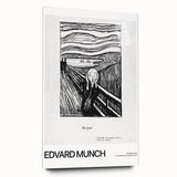 Large abstract wall art on acrylic glass depicting vibrant, expressive brush strokes, ideal for bedroom or dining room decor.