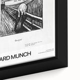 Extra large framed canvas featuring a close-up of a black textured art piece with colorful abstract elements.