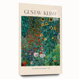 Large abstract wall art featuring Gustav Klimt's designs in gold and black tones on acrylic glass.