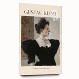 Large abstract wall art featuring Gustav Klimt-inspired patterns on acrylic glass, suitable for bedroom or dining room decor.