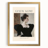 Extra large abstract art print featuring textured patterns in gold and black, framed with a gold mat.