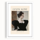 Abstract art print featuring swirling gold and blue patterns on a white framed canvas, ideal for dining room decor.