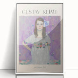 Art deco poster featuring Gustav Klimt's design in gold and black tones on acrylic, ideal for modern art wall decor.