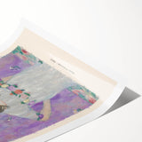 Extra large wall art featuring line art flowers in a Gustav Klimt style, with muted gold and black tones.