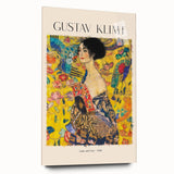 Large abstract wall art featuring Gustav Klimt-inspired patterns in gold and black on acrylic glass.