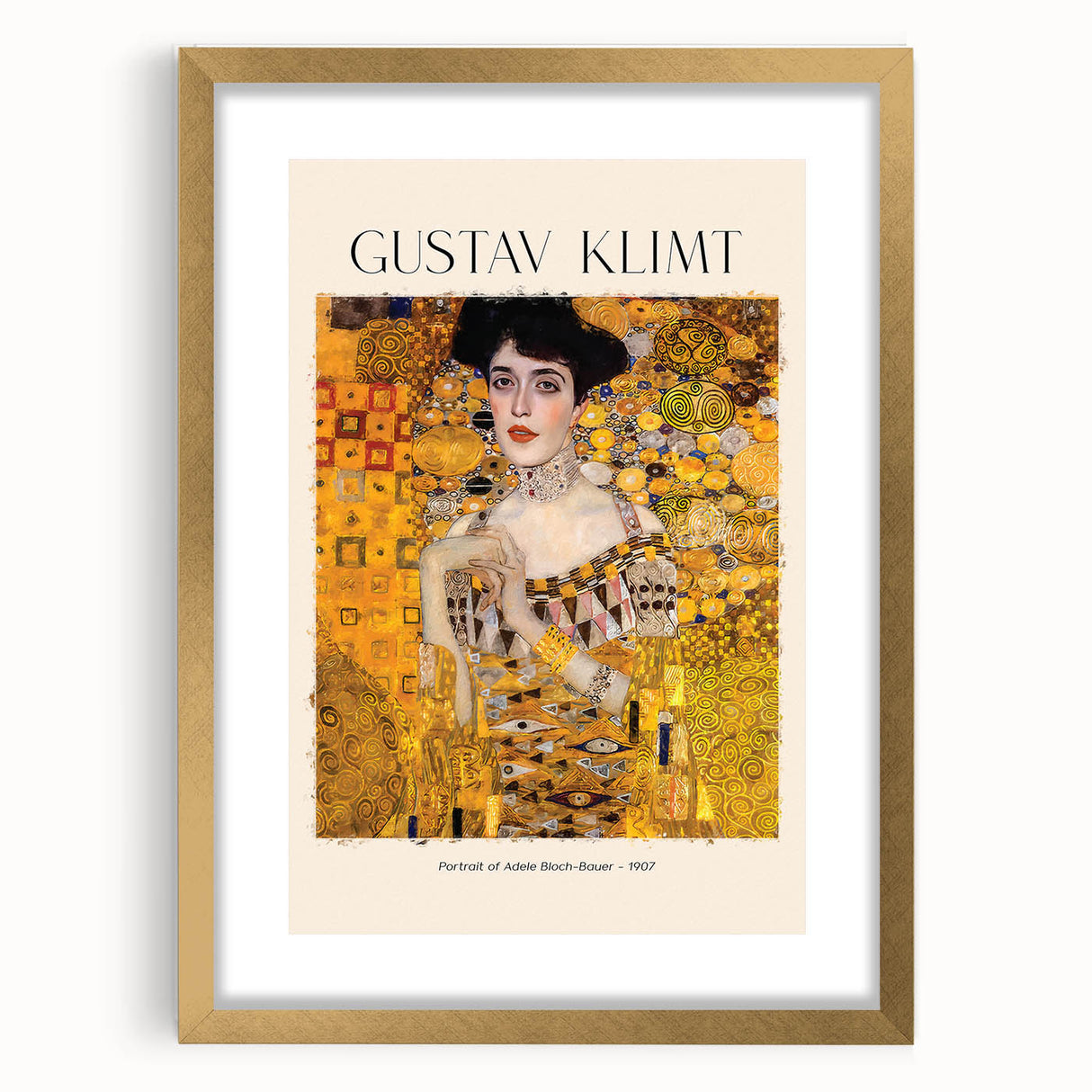 Extra large abstract art print featuring textured patterns in gold tones on a framed canvas, ideal for living room decor.