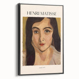 Black and white landscape painting on framed canvas, featuring a vintage poster art style, ideal for bedroom decor.