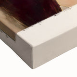 Large art of a black and white landscape painting on stretched canvas, suitable for bedroom wall decor.