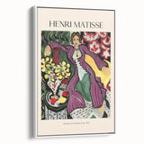 Framed canvas featuring a vintage-style landscape painting in muted black and white, ideal for bedroom wall art.