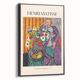 Black and white landscape art painting on framed canvas, featuring a vintage poster style, ideal for bedroom decor.