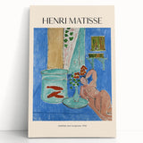 Black and white abstract Matisse-inspired art on large stretched canvas, suitable for kitchen wall art or bedroom ambiance.