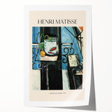 Rolled print of Henri Matisse-inspired floral design in vibrant colors, ideal for art wall dining room.