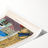 Extra large wall art featuring line art flowers in black on white canvas, suitable for large living room walls.