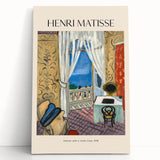 Black and white abstract design on large stretched canvas, suitable as kitchen wall art or for bedroom ambiance.