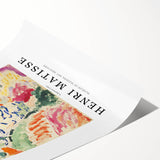 Extra large rolled print featuring line art flowers in black on white, ideal for large living room wall decor.